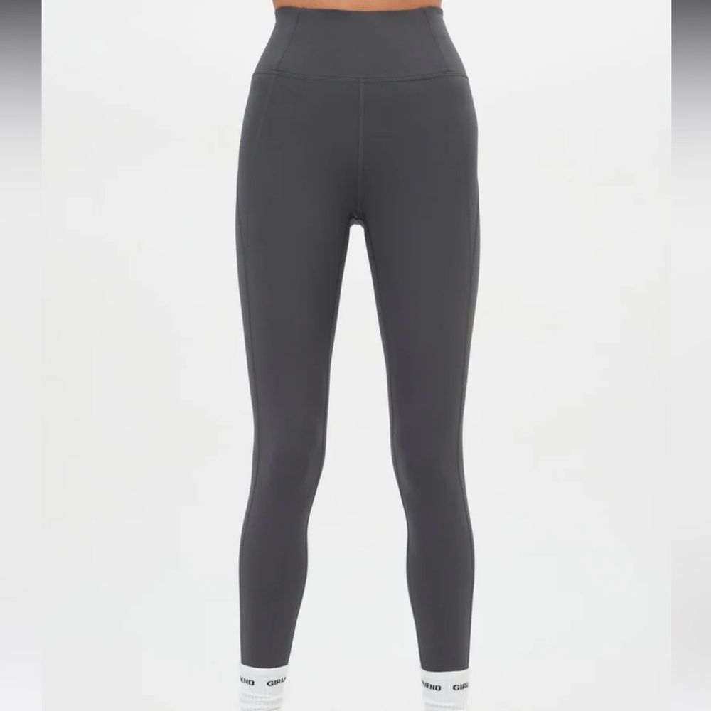 Gray leggings